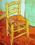 Vincent Van Gogh Artist's Chair with Pipe Sweden oil painting reproduction